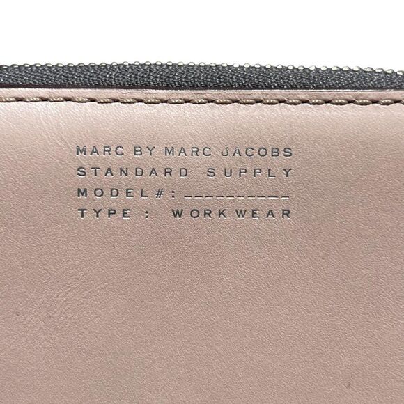 NWT! Marc by Marc Jacobs Dusty Pink Workwear Mini Compact Bifold CC Wallet - Picture 2 of 6